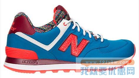 新百伦（New Balance）WL574 两色可选 女士经典复古慢跑鞋