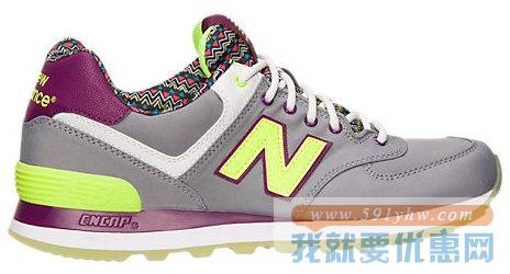 新百伦（New Balance）WL574 两色可选 女士经典复古慢跑鞋