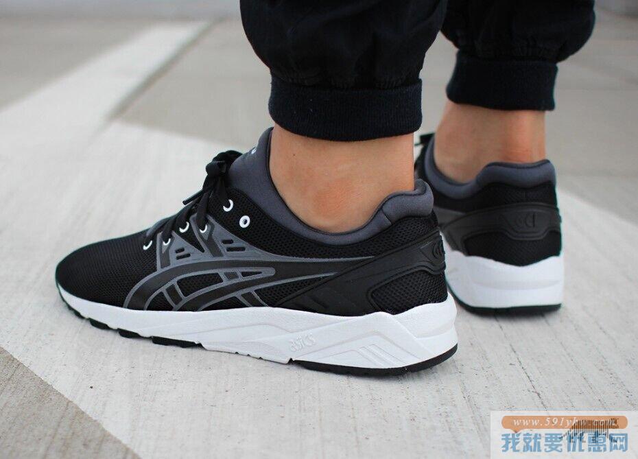 亚瑟士（Asics）Gel Kayano Trainer EVO 黑色 男士复古运动鞋