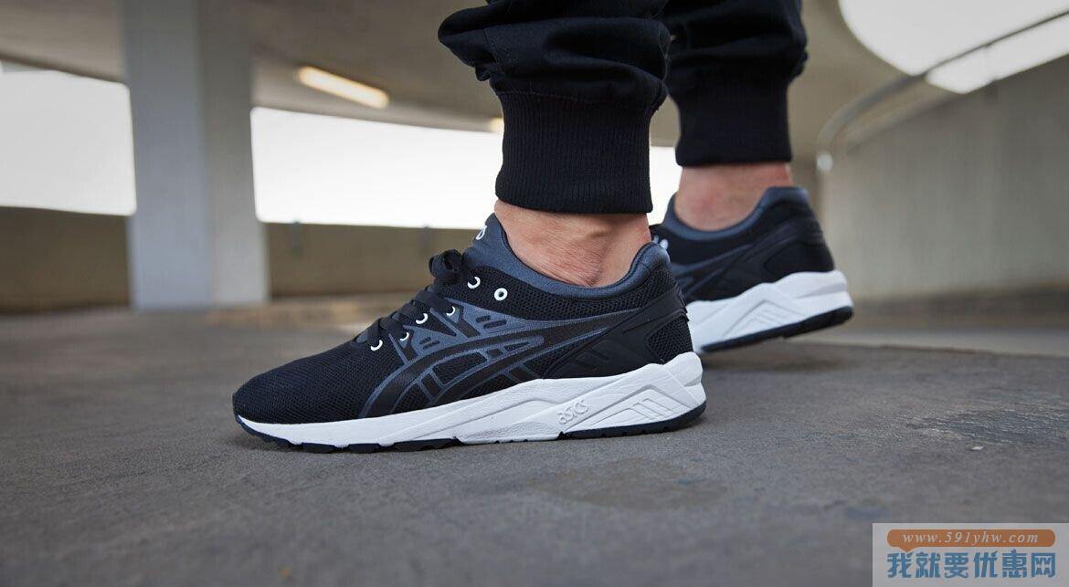 亚瑟士（Asics）Gel Kayano Trainer EVO 黑色 男士复古运动鞋