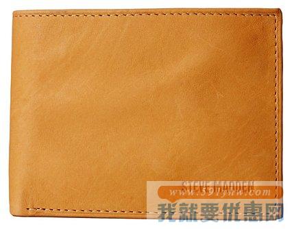 史蒂夫·马登（Steve Madden）Two-Tone Passcase 男士真皮钱包