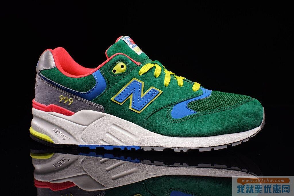 新百伦（New Balance）ML999 Elite Edition绿色款 男士复古跑鞋