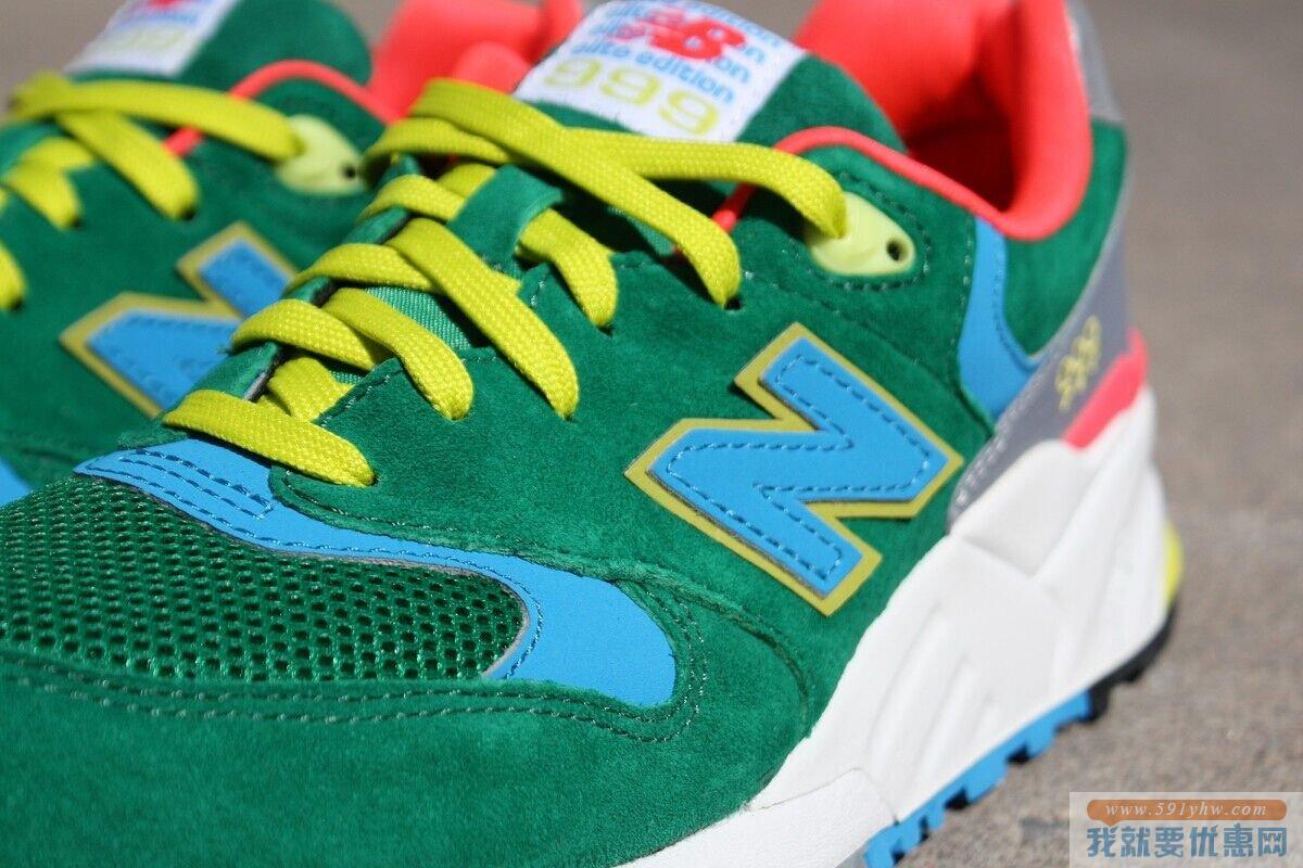 新百伦（New Balance）ML999 Elite Edition绿色款 男士复古跑鞋