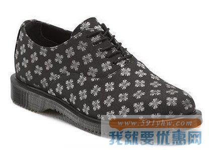 马丁博士（Dr. Martens）Briar 5-Eye女士时尚牛津鞋