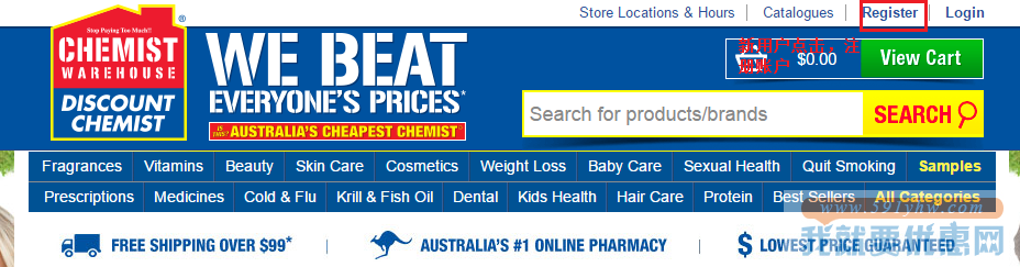 Chemist Warehouse海淘攻略