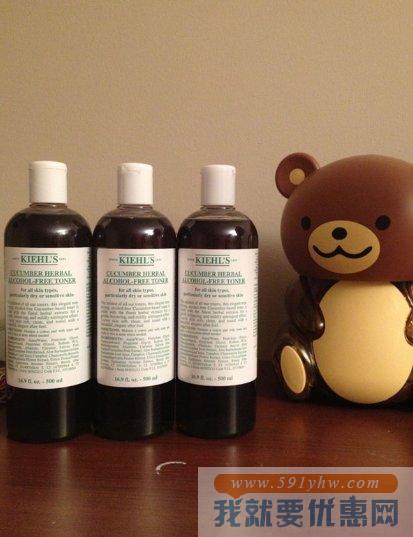 Kiehl's 科颜氏 小黄瓜水爽肤水 500毫升