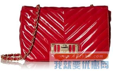 奥尔多（ALDO）Haropeville女士时尚 红色斜挎包