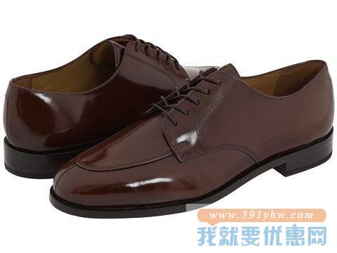 可汗（Cole Haan）Calhoun 红棕色 男士真皮正装鞋