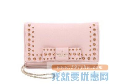 凯特丝蓓（Kate Spade New York）Davies Mews真皮手拿包/单肩包