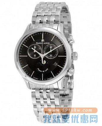 艾美（MAURICE LACROIX）Les Classiques 典雅系列 LC1148-SS002-331 男款月相时装腕表