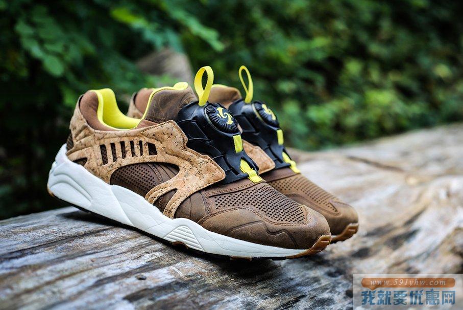 彪马（PUMA）Disc Cage Lux Opt 2 飞碟软木塞男款跑鞋