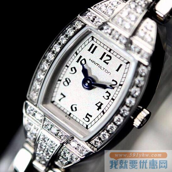 汉米尔顿（HAMILTON）VINTAGE LADY HAMILTON H31151183女士镶钻时装腕表