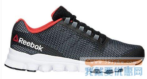 锐步（Reebok）Hexaffect Run 2.0男士跑步鞋 黑色
