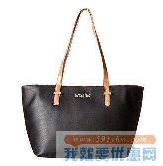 Kenneth Cole 女士十字纹仿皮手提包/托特包Reaction Duplicator两色可选