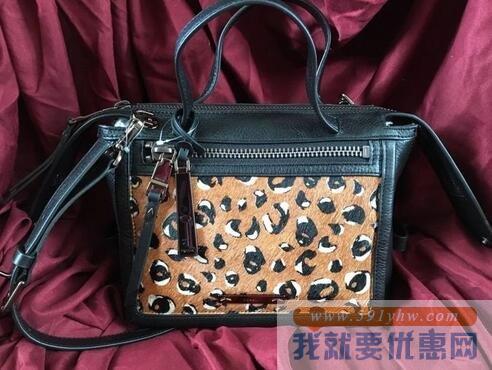 化石（Fossil）Bella Small女士时尚真皮单肩斜挎包
