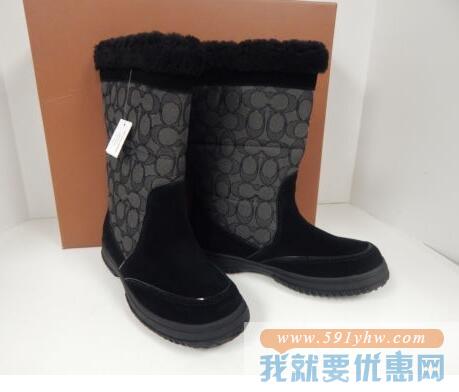 蔻驰(Coach) Sherman三色可选 女士真皮时尚冬靴