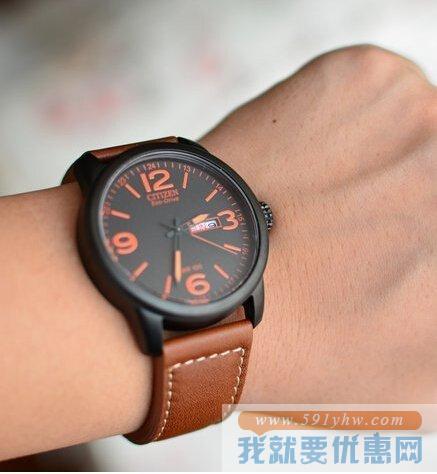 西铁城（Citizen）BM8475-26E 男士光动能腕表