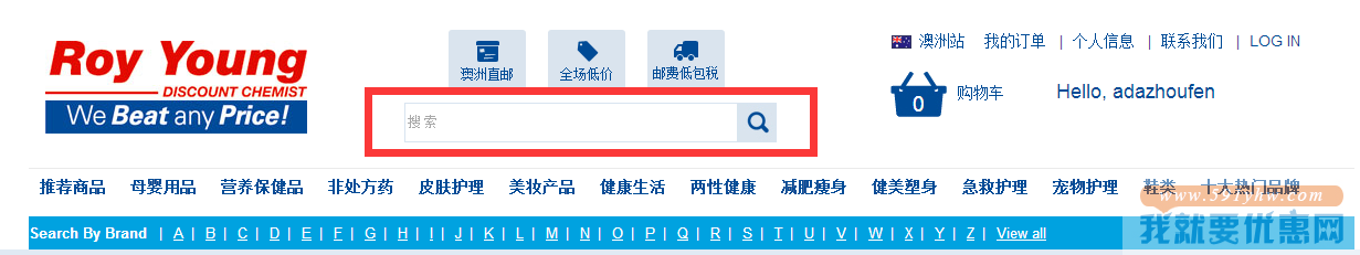 Roy Young中文网海淘攻略