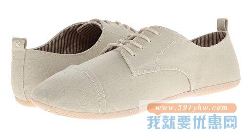 MIA Aweigh 女款休闲帆布鞋 浅棕色