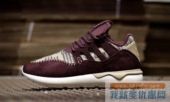 阿迪达斯（Adidas）Tubular 经典款男士复古跑鞋