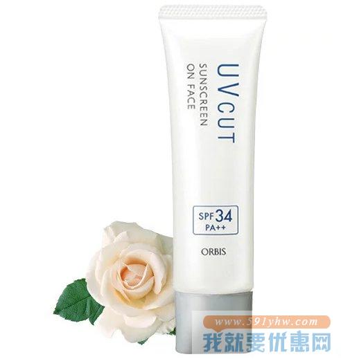 ORBIS 奥蜜思 透妍防晒润色隔离防晒霜 SPF34 滋润型 28毫升
