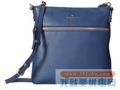 凯特丝蓓（Kate Spade New York）Cobble Hill Ellen女款斜挎包  蓝色款