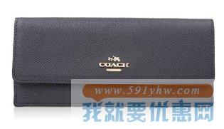 COACH 蔻驰 女士长款钱包 3色可选