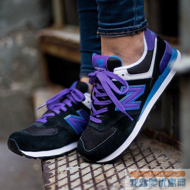 新百伦（New Balance）WL574女士经典复古慢跑鞋