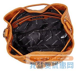Gabriella Rocha（Rochelle Cut Out Purse）  时尚抽绳水桶包女士款（两色可选）