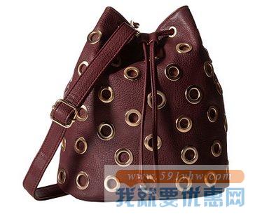 Gabriella Rocha（Rochelle Cut Out Purse）  时尚抽绳水桶包女士款（两色可选）