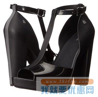 （Melissa）梅丽莎Bite女士鱼嘴性感粗跟凉鞋 （ 2色可选）