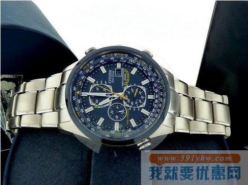 （Citizen）西铁城 AT8020-54L 蓝天6局电波光动能表 男士款