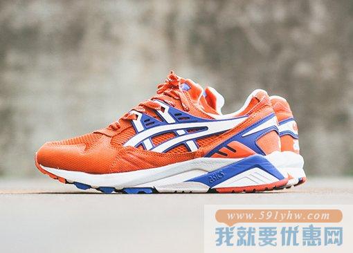 鬼冢虎（Onitsuka Tiger by Asics）Gel Kayano Trainer亮骚红色男士复古跑鞋