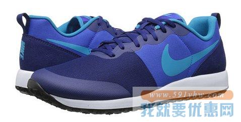 耐克（Nike）Elite Shinsen 蓝紫配色 男士经典复古跑鞋