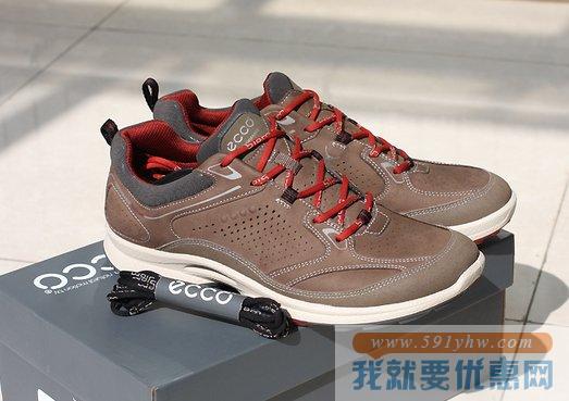 爱步（ECCO）Sport Biom Ultra Quest Plus女式真皮徒步鞋