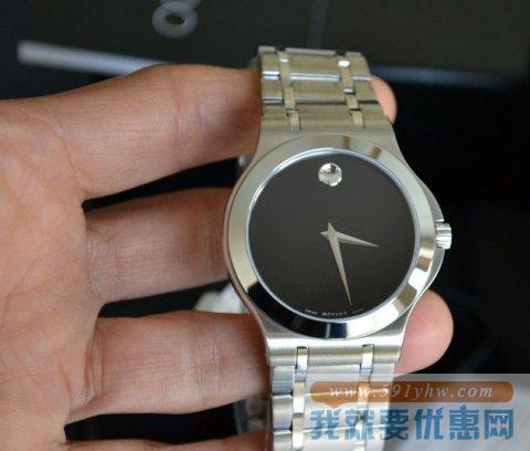 摩凡陀（Movado）女款0606277时尚情侣款石英腕表