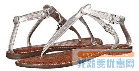 山姆爱德曼（Sam Edelman）Galia女士性感真皮夹脚凉鞋