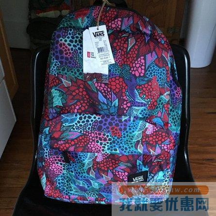 万斯（Vans）Saulo Ibarra Backpack印花双肩背包