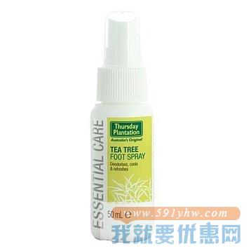 星期四农庄（THURSDAY PLANTATION）茶树去脚气除脚臭喷雾 50ml