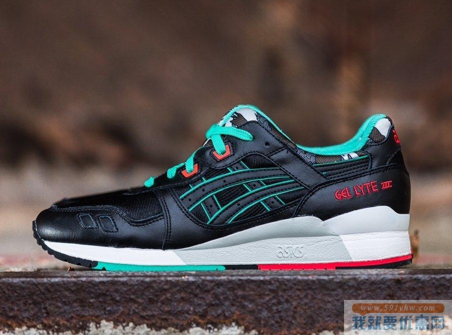 亚瑟士（ASICS）GEL-LYTE III 经典中性款复古跑鞋