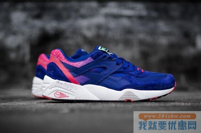彪马（PUMA）R698 SPLATTER 男士复古跑鞋