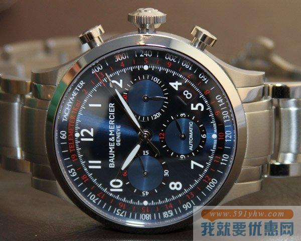 名仕（Baume & Mercier）Capeland卡普兰系列MOA10066男士机械腕表