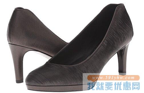 爱步（ECCO）Brooklyn Pump女士真皮高跟鞋