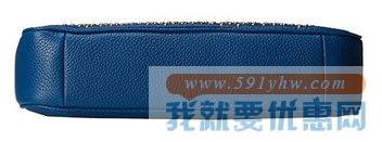 蔻驰（COACH）Min Studs Zip Top Crossbody女士真皮单肩小包