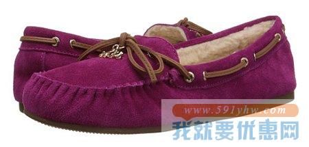 蔻驰（Coach）Amelia女士真皮时尚豆豆鞋