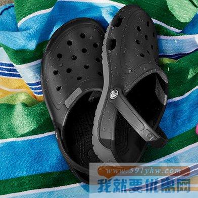 卡洛驰（Crocs）Duet Wave Clog 中性款时尚洞洞鞋/沙滩鞋