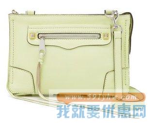 瑞贝卡·明可弗（Rebecca Minkoff）Regan真皮单肩斜跨包