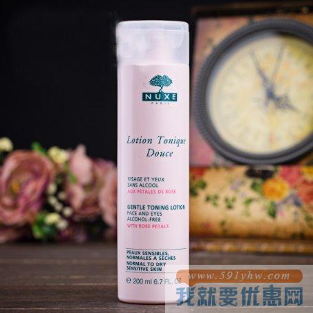 欧树  玫瑰花瓣洁肤系列 玫瑰花瓣柔肤水  (200毫升)