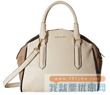伦敦雾（London Fog）Anise Satchel女士时尚手提包