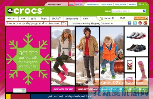 Crocs JP海淘攻略